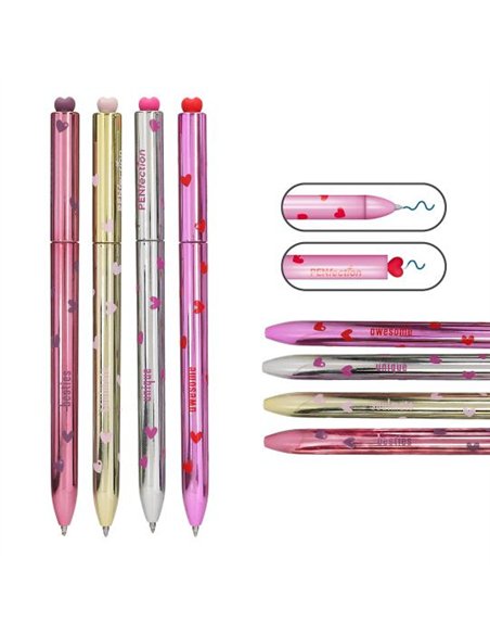 PENfection Stylo gel Twist coeur