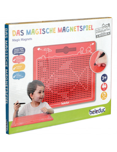 magnetische Zeichentafel, rot, groß