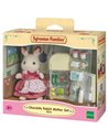 MAMAN LAPIN CHOCOLAT ET REFRIGERATEUR - SYLVANIAN FAMILLES