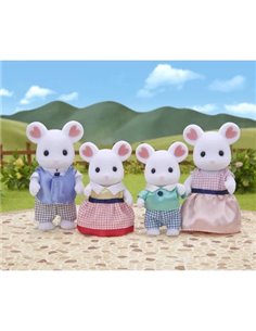 FAMILLE SOURIS MARSHMALLOW SYLVANIAN FAMILLES 2