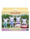 FAMILLE SOURIS MARSHMALLOW SYLVANIAN FAMILLES