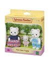 LA FAMILLE OURS POLAIRE - SYLVANIAN FAMILLES