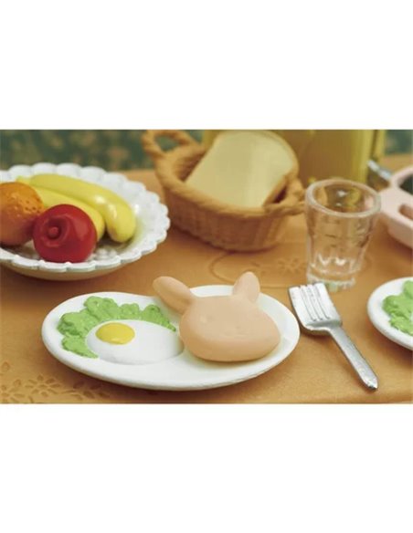 LE SET PETIT DEJEUNER - SYLVANIAN MEUBLES ET ACCESSOIRES
