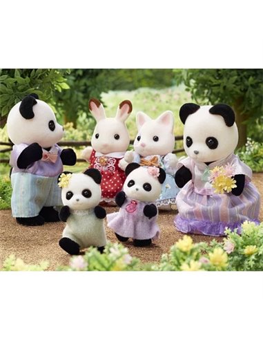 LA FAMILLE PANDA - SYLVANIAN FAMILLES
