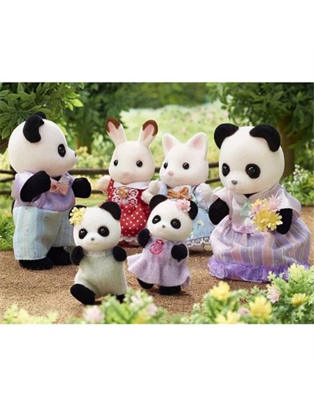 LA FAMILLE PANDA - SYLVANIAN FAMILLES