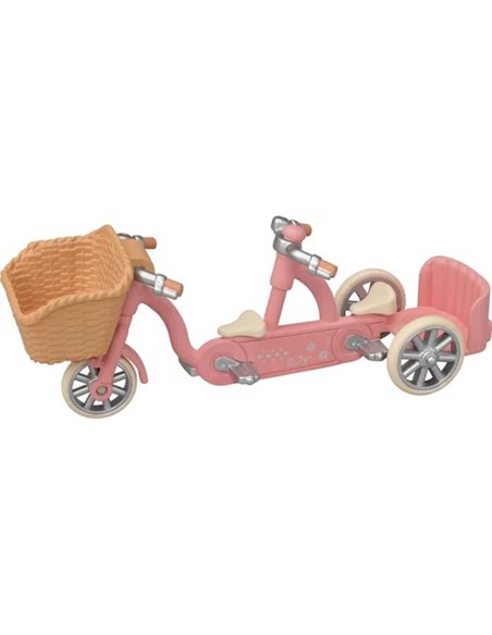 LES FRERES ET SŒURS HUSKY ET LEUR TANDEM - SYLVANIAN FAMILLES