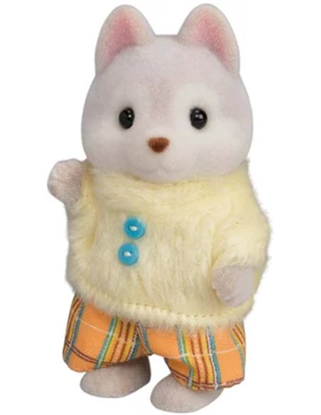 LES FRERES ET SŒURS HUSKY ET LEUR TANDEM - SYLVANIAN FAMILLES