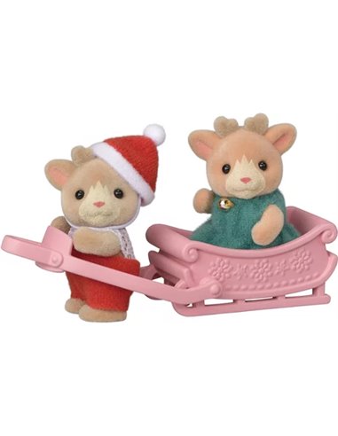 LA FAMILLE RENNE - SYLVANIAN FAMILLES