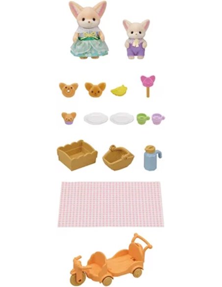 LE SET DE PIQUE-NIQUE DES FRERES ET SŒURS FENNEC -SYLVANIAN FAMILLES