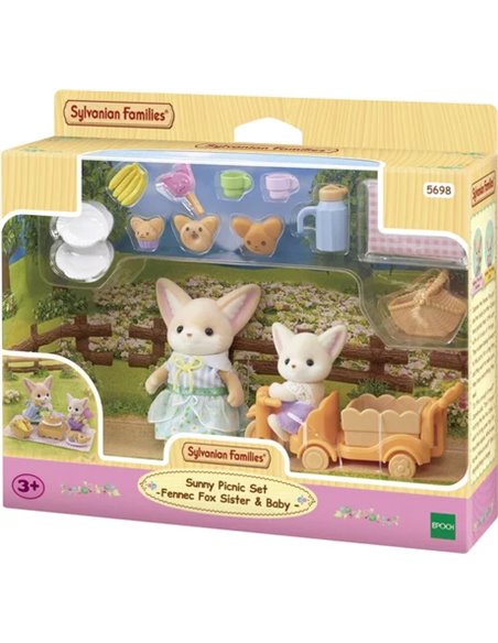 LE SET DE PIQUE-NIQUE DES FRERES ET SŒURS FENNEC -SYLVANIAN FAMILLES