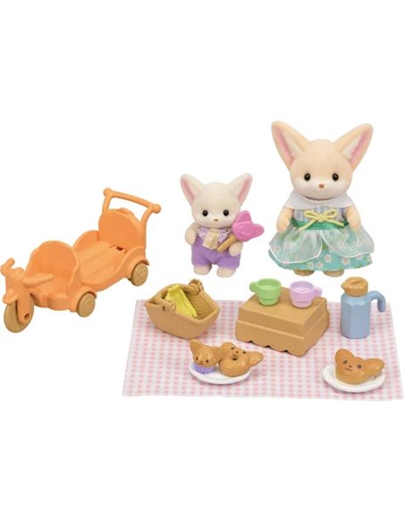 LE SET DE PIQUE-NIQUE DES FRERES ET SŒURS FENNEC -SYLVANIAN FAMILLES