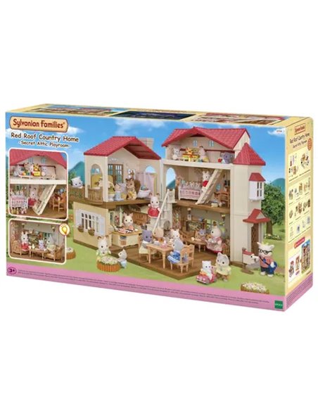 LA GRANDE MAISON ECLAIREE ET SA PIECE SECRETE - SYLVANIAN MAISON