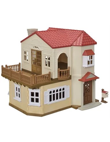 LA GRANDE MAISON ECLAIREE ET SA PIECE SECRETE - SYLVANIAN MAISON