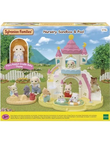 LE BAC A SABLE ET PISCINE DES BEBES - SYLVANIAN TOUS POUR BEBES