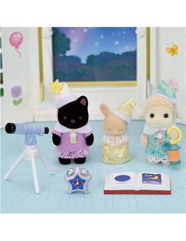LE TRIO DES BEBES PYJAMA PARTY - SYLVANIAN TOUS POUR BEBES