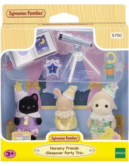 LE TRIO DES BEBES PYJAMA PARTY - SYLVANIAN TOUS POUR BEBES