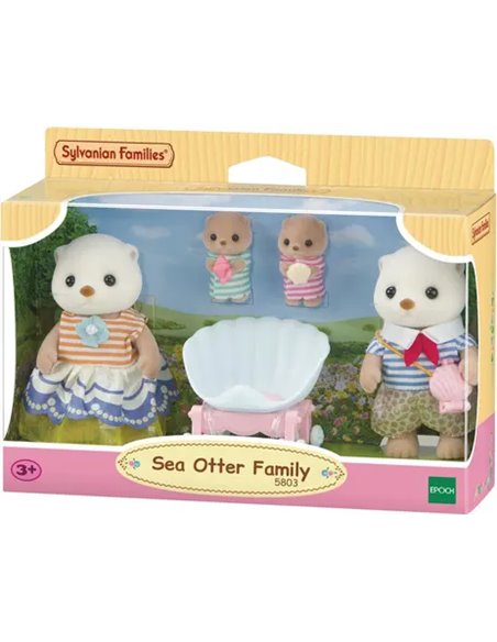 LA FAMILLE LOUTRE DE MER - SYLVANIAN FAMILLES