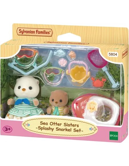 SYLVANIAN FAMILIES -LES SŒURS LOUTRE DE MER SYLVANIAN FAMILLES
