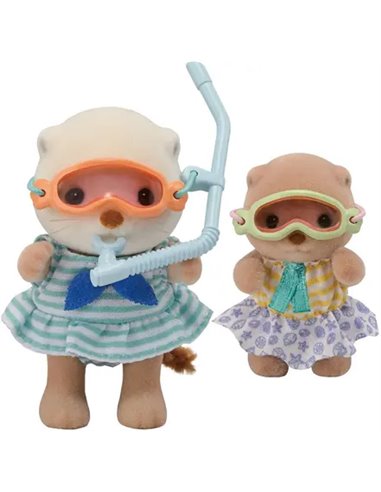 SYLVANIAN FAMILIES -LES SŒURS LOUTRE DE MER SYLVANIAN FAMILLES