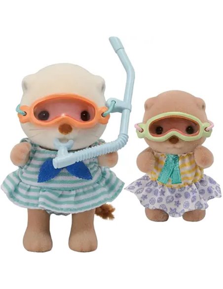 SYLVANIAN FAMILIES -LES SŒURS LOUTRE DE MER SYLVANIAN FAMILLES