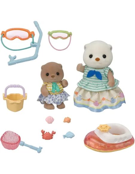 SYLVANIAN FAMILIES -LES SŒURS LOUTRE DE MER SYLVANIAN FAMILLES