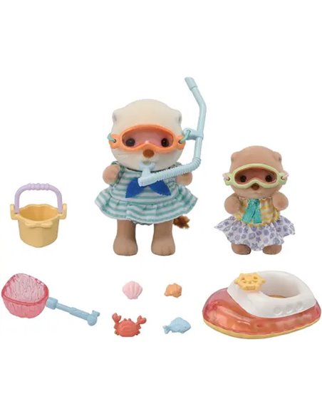 SYLVANIAN FAMILIES -LES SŒURS LOUTRE DE MER SYLVANIAN FAMILLES