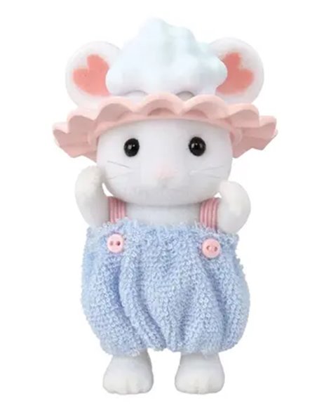 SYLVANIAN FAMILIES - LE BAIN DES FRERES SOURIS MARSHMALLOW - SYLVANIAN FAMILLES