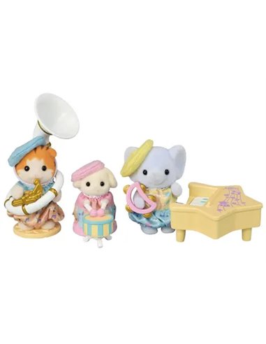 SYLVANIAN FAMILIES -LE CONCERT DE LA CRECHE -SYLVANIAN TOUT POUR BEBE
