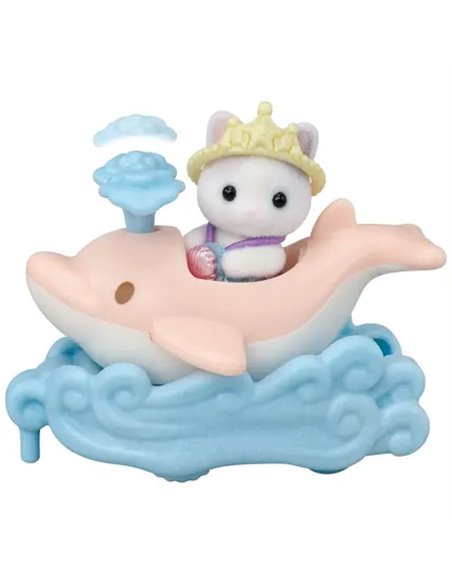 SYLVANIAN FAMILIES - LE PETIT TRAIN DE LA MER -SYLVANIAN VEHICULES