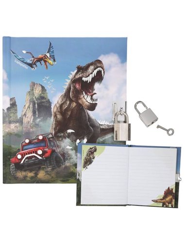 Dino World Journal avec serrure