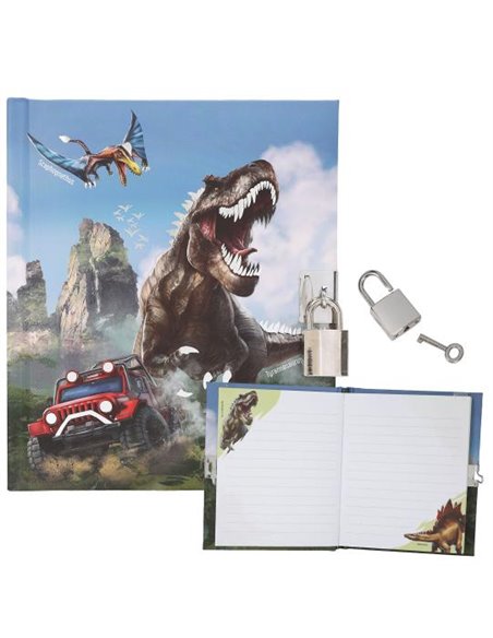 Dino World Journal avec serrure