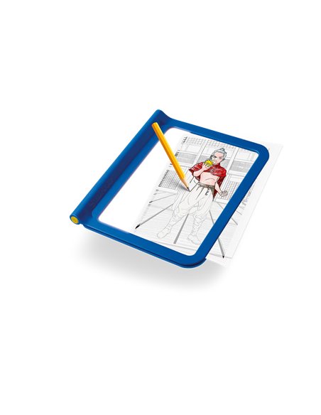 K-DRAW-PRO Tablette lumineuse nomade bleu Manga - KIDYWOLF
