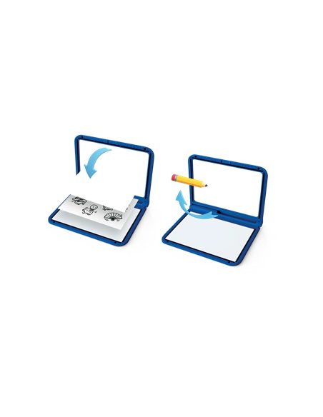 K-DRAW-PRO Tablette lumineuse nomade bleu Manga - KIDYWOLF