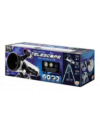 Télescope réflecteur 50 activités - BUKI