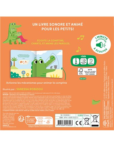 MA COMPTINE ANIMÉE - AH ! LES CROCODILES