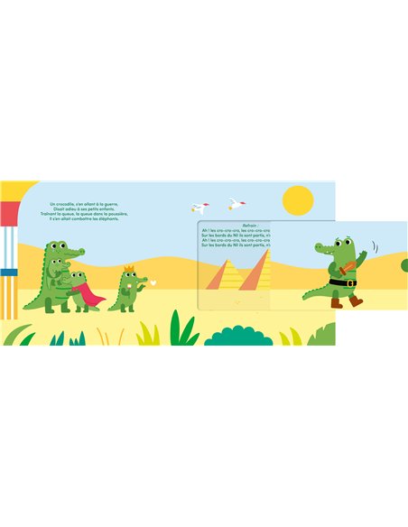 MA COMPTINE ANIMÉE - AH ! LES CROCODILES