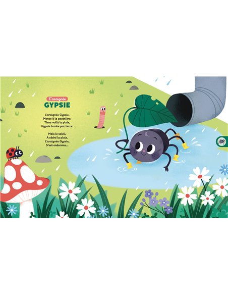 MES JOLIES COMPTINES D'ANIMAUX - 20 PUCES SONORES - Auzou