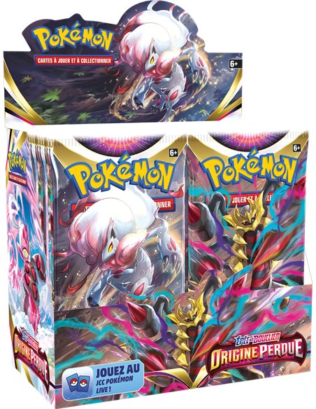 DISPLAY Pokémon EB11 : 36 Boosters épée et bouclier origine perdue