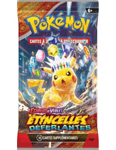 Pokémon EV08 : booster écarlate et violet étincelles déferlantes