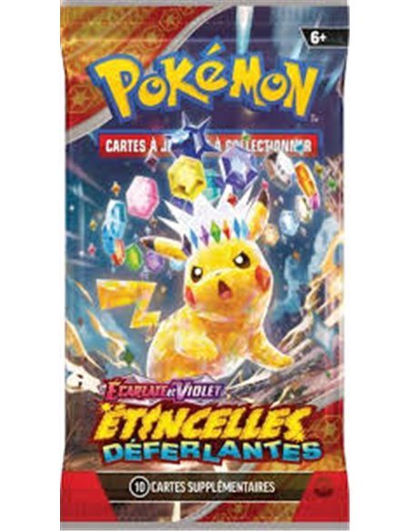 Pokémon EV08 : booster écarlate et violet étincelles déferlantes