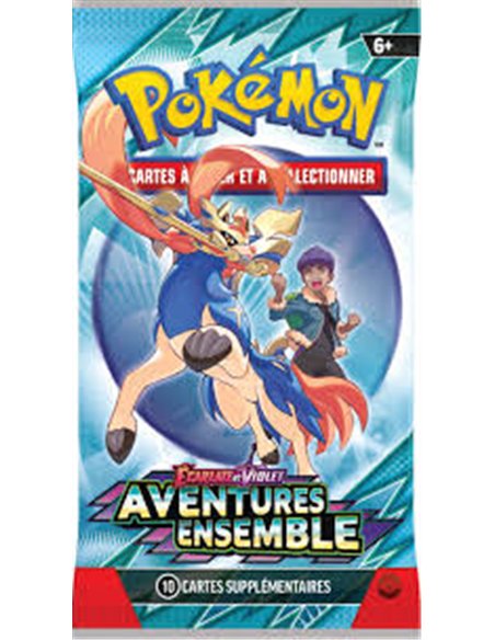 Pokémon EV09 : booster écarlate et violet aventure ensemble