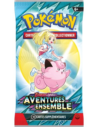 Pokémon EV09 : booster écarlate et violet aventure ensemble