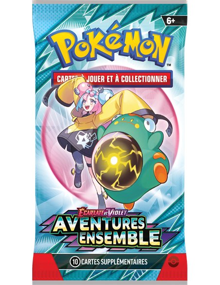 Pokémon EV09 : booster écarlate et violet aventure ensemble