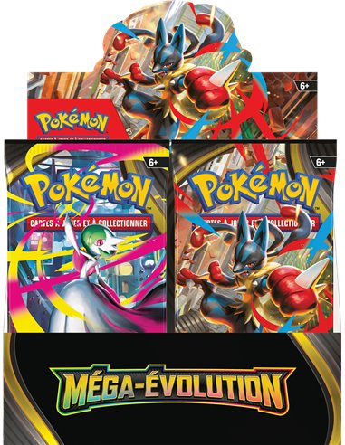 Display Pokémon ME01 : 36 boosters méga évolution 