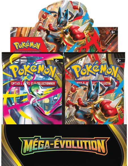 Display Pokémon ME01 : 36 boosters méga évolution 