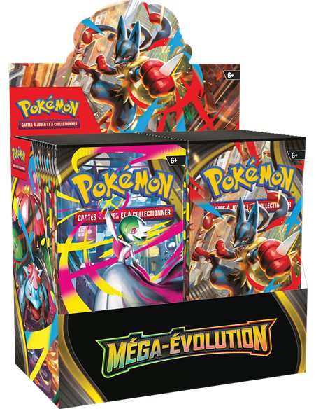 Display Pokémon ME01 : 36 boosters méga évolution 