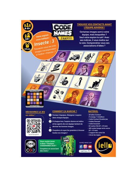 IELLO - Codenames images (Nouvelle Edition)