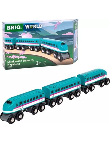 BRIO World Train Shinkansen Series E5 Hayabusa – Trains du monde