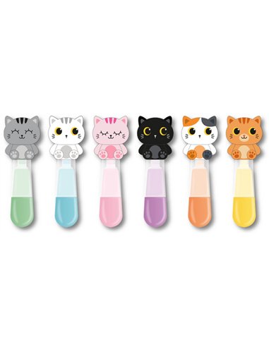 Surligneurs CAT ensemble 6 pcs - itotal