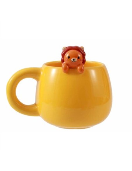Tasse en Céramique avec breloque LION - itotal